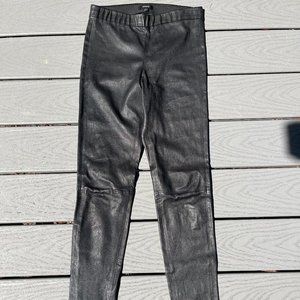 Theory Adbelle Leather Leggings
